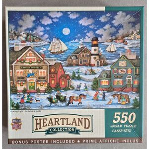 MasterPieces Heartland Collection Guiding Light 550 pc Bonnie White Complete